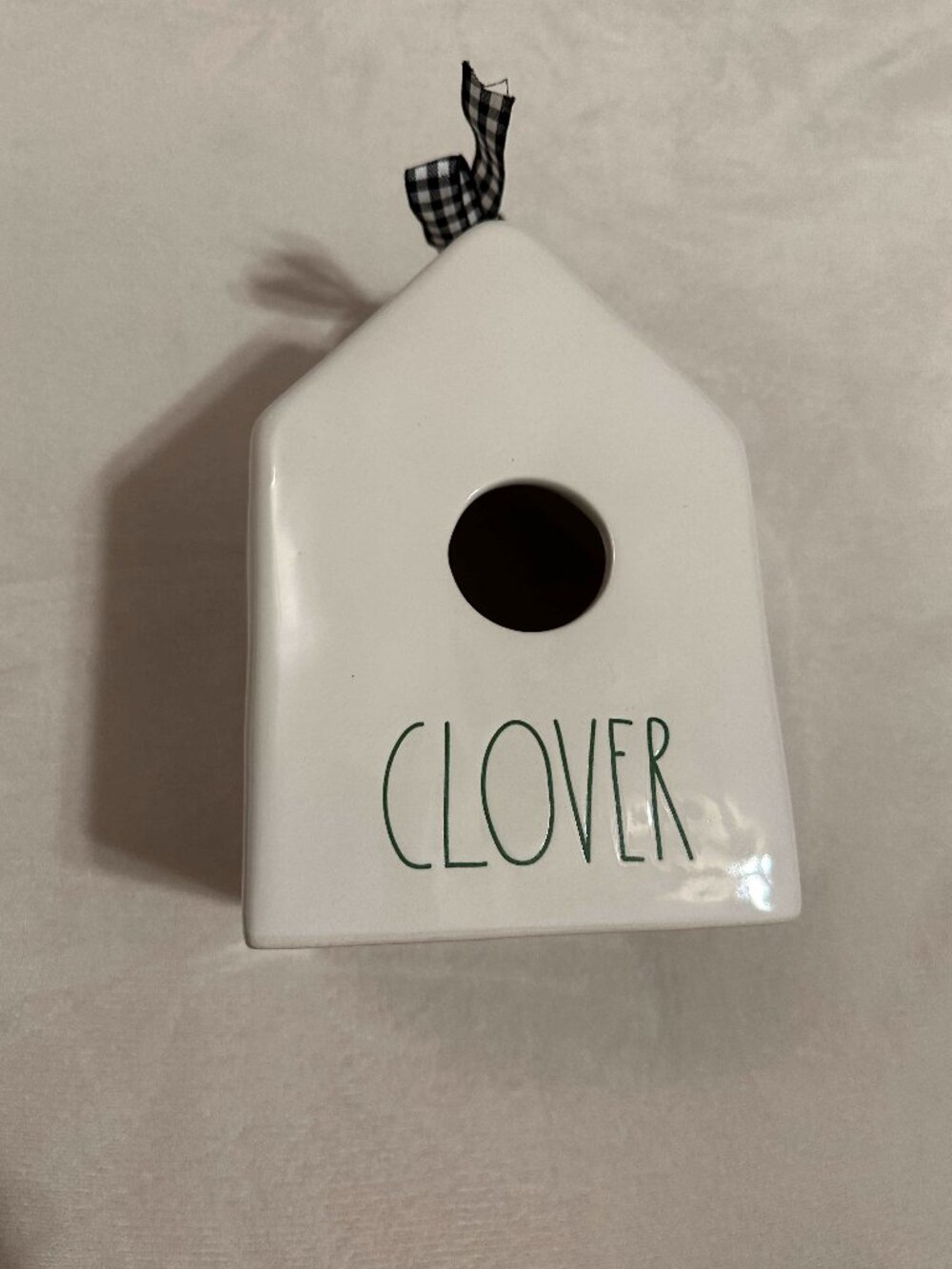 Rae Dunn Clover Birdhouse NWT